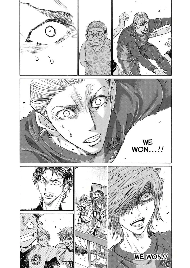 Ao Ashi Chapter 405 page 13
