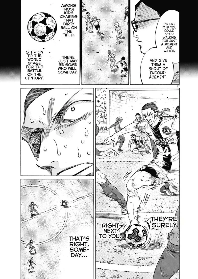 Ao Ashi Chapter 405 page 19