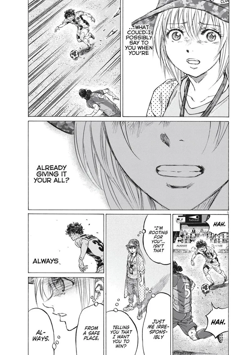 Ao Ashi Chapter 406 page 6