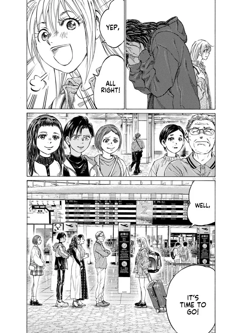 Ao Ashi Chapter 408 page 14