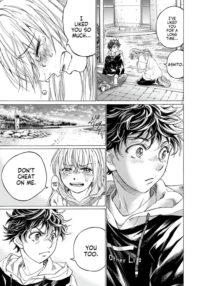 Ao Ashi Chapter 409 page 16