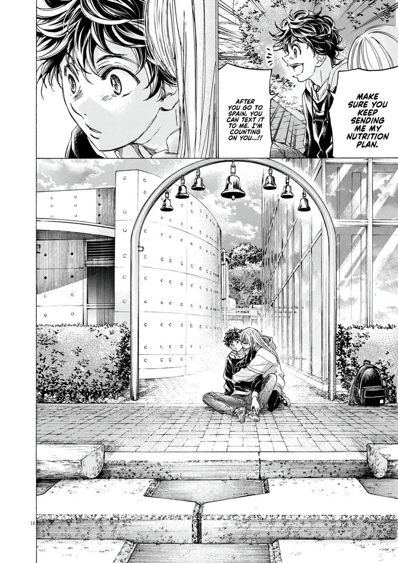 Ao Ashi Chapter 409 page 17
