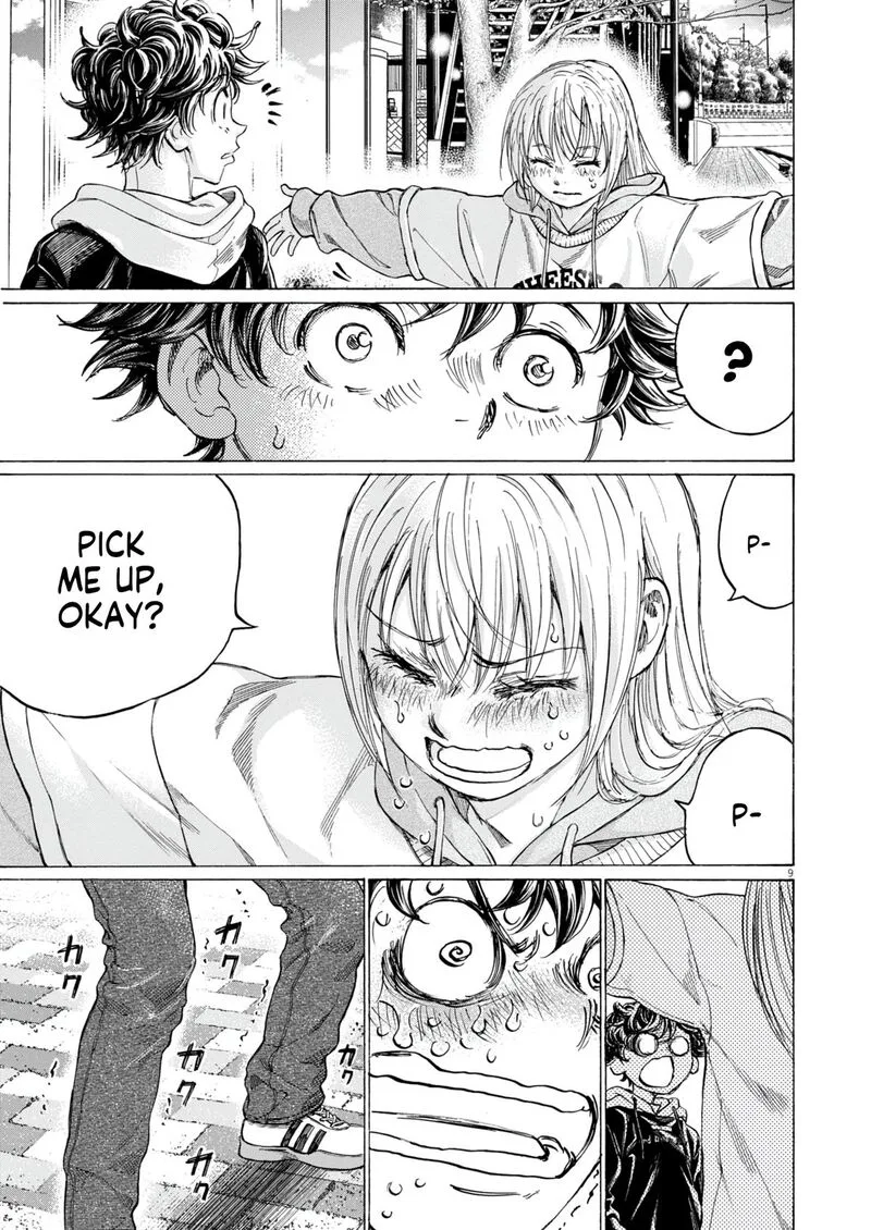 Ao Ashi Chapter 409 page 10