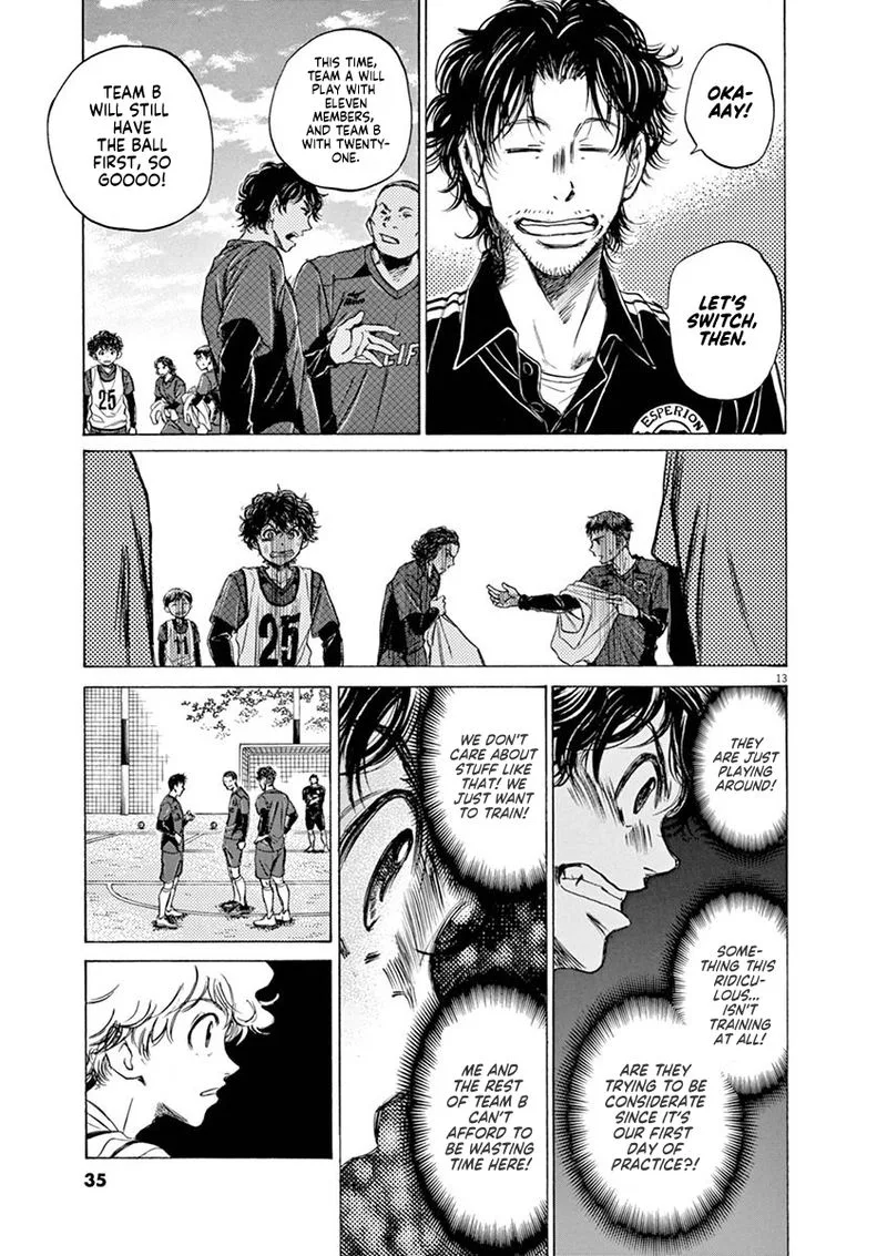 Ao Ashi Chapter 41 page 13