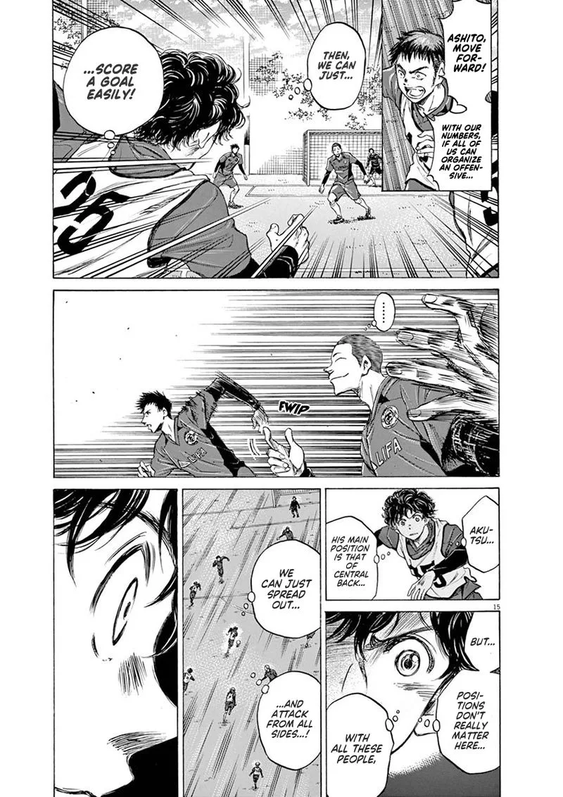 Ao Ashi Chapter 41 page 15