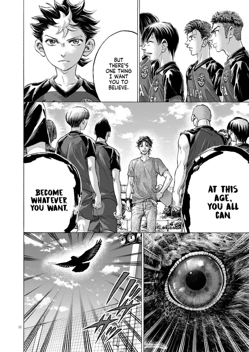 Ao Ashi Chapter 410 page 25