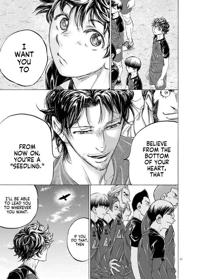 Ao Ashi Chapter 410 page 26