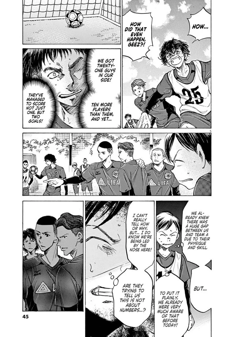 Ao Ashi Chapter 42 page 5