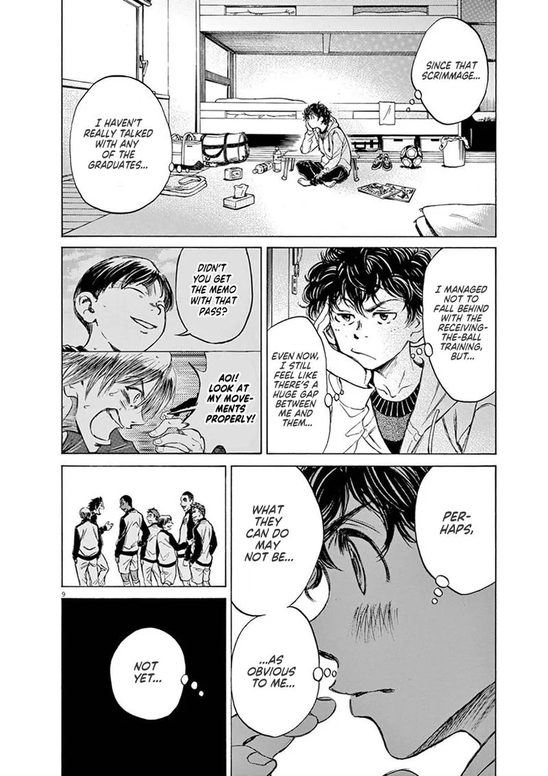 Ao Ashi Chapter 43 page 10