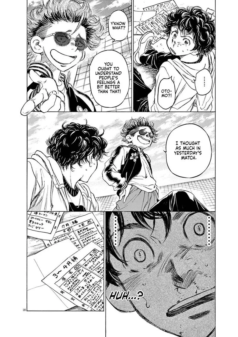 Ao Ashi Chapter 44 page 18