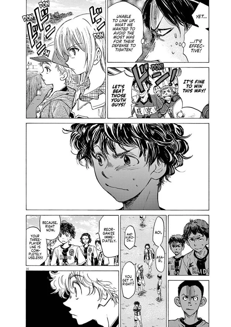 Ao Ashi Chapter 48 page 16