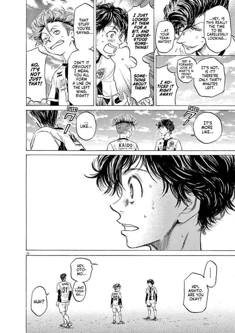 Ao Ashi Chapter 49 page 10