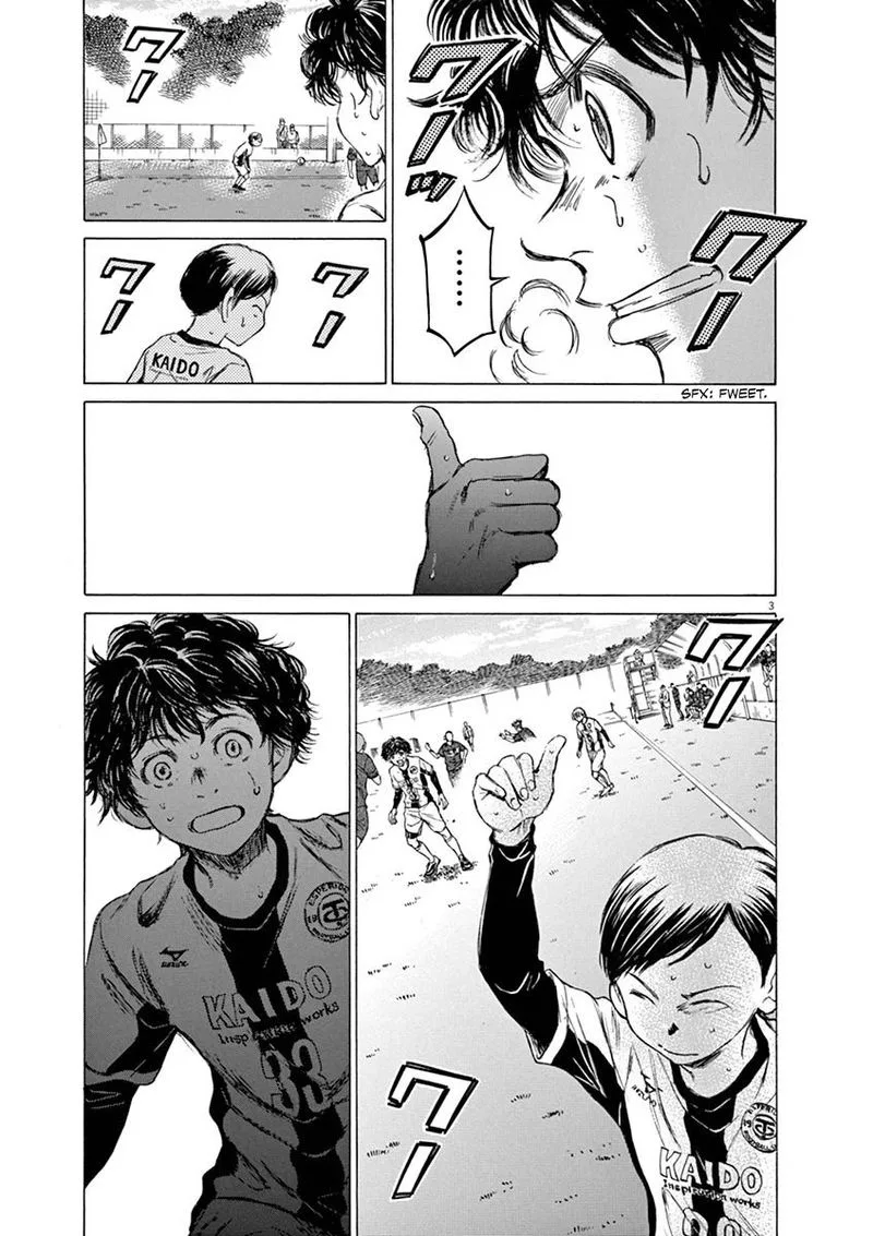 Ao Ashi Chapter 50 page 3