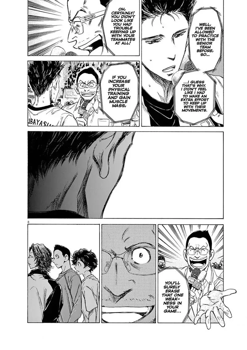Ao Ashi Chapter 58 page 8
