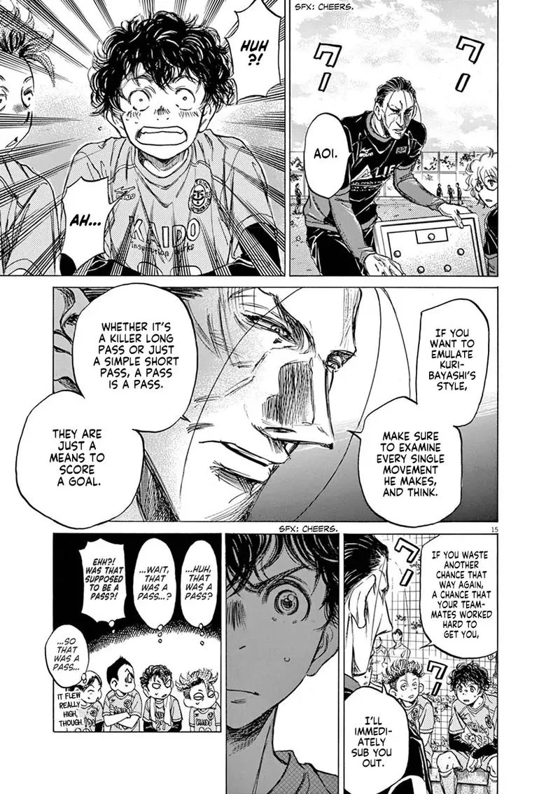 Ao Ashi Chapter 60 page 15