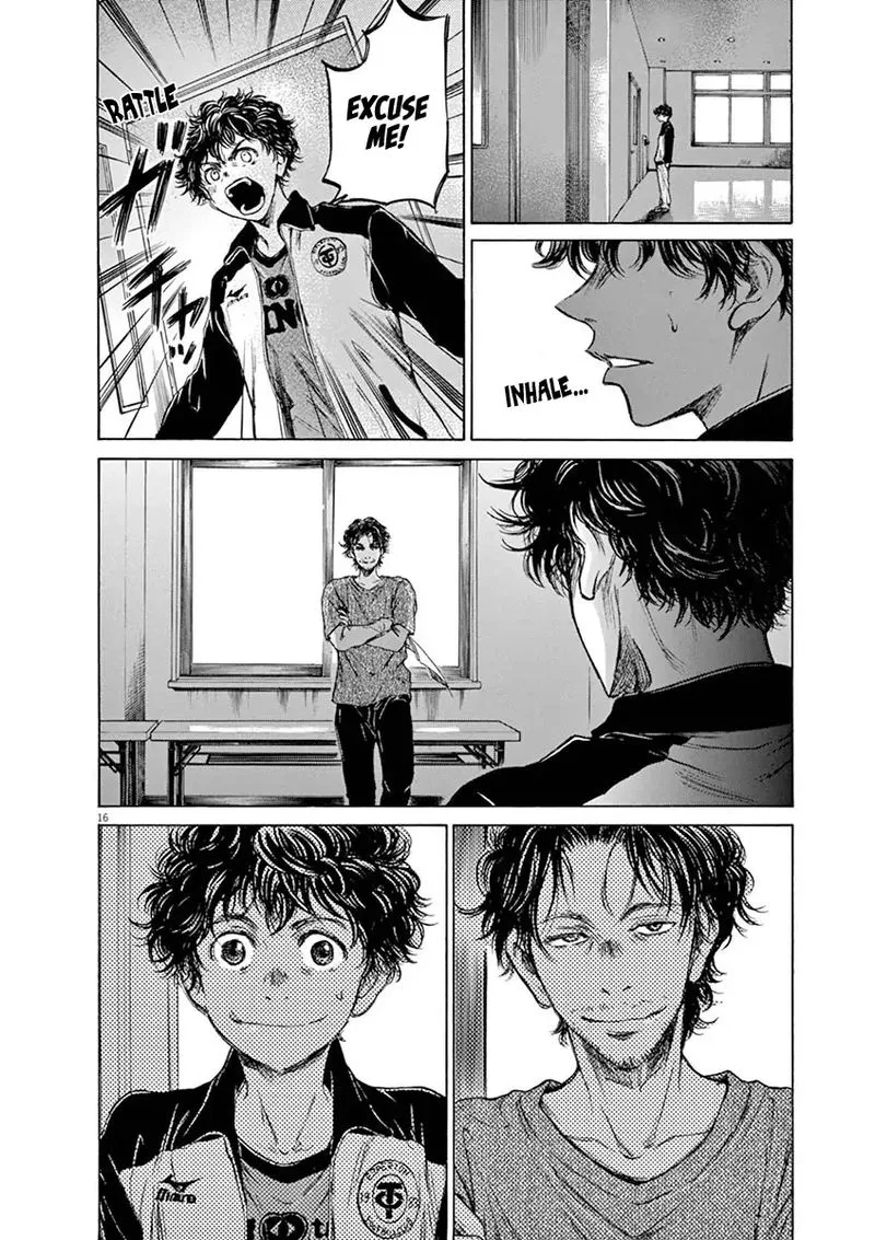 Ao Ashi Chapter 61 page 16