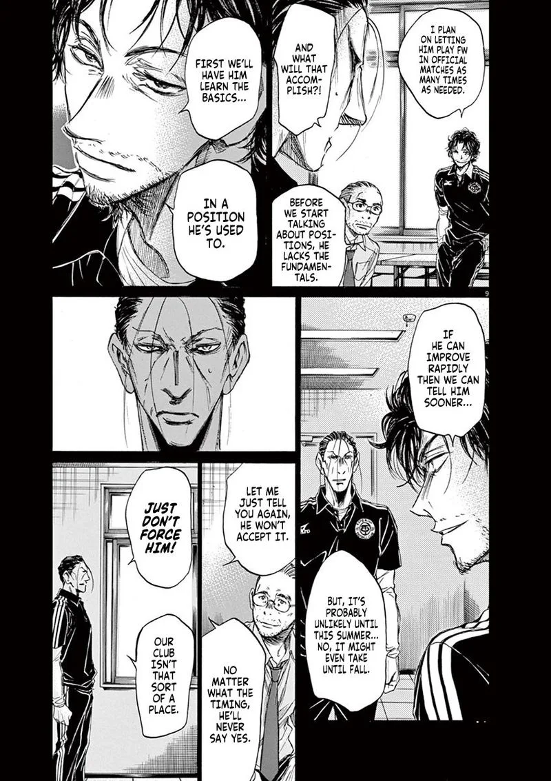 Ao Ashi Chapter 63 page 9