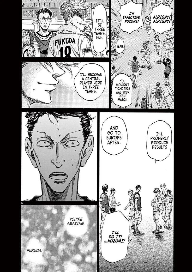 Ao Ashi Chapter 63 page 14