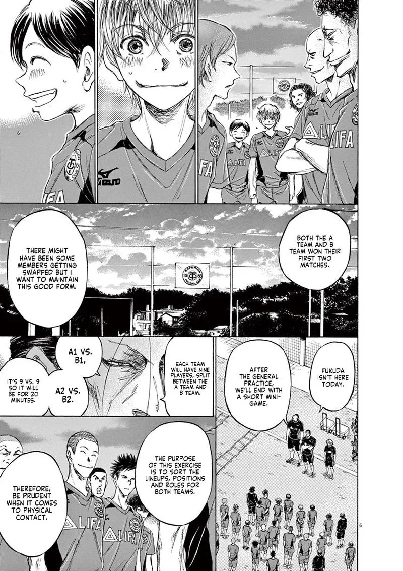 Ao Ashi Chapter 66 page 7
