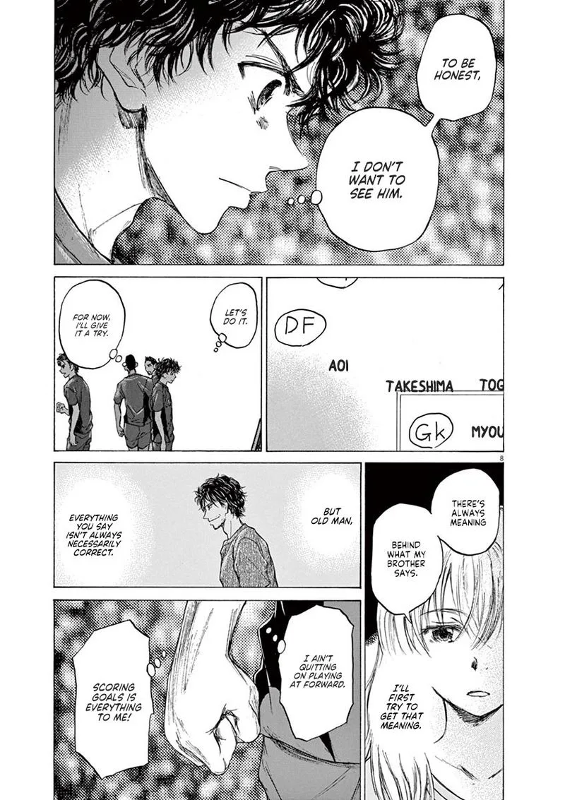 Ao Ashi Chapter 66 page 9
