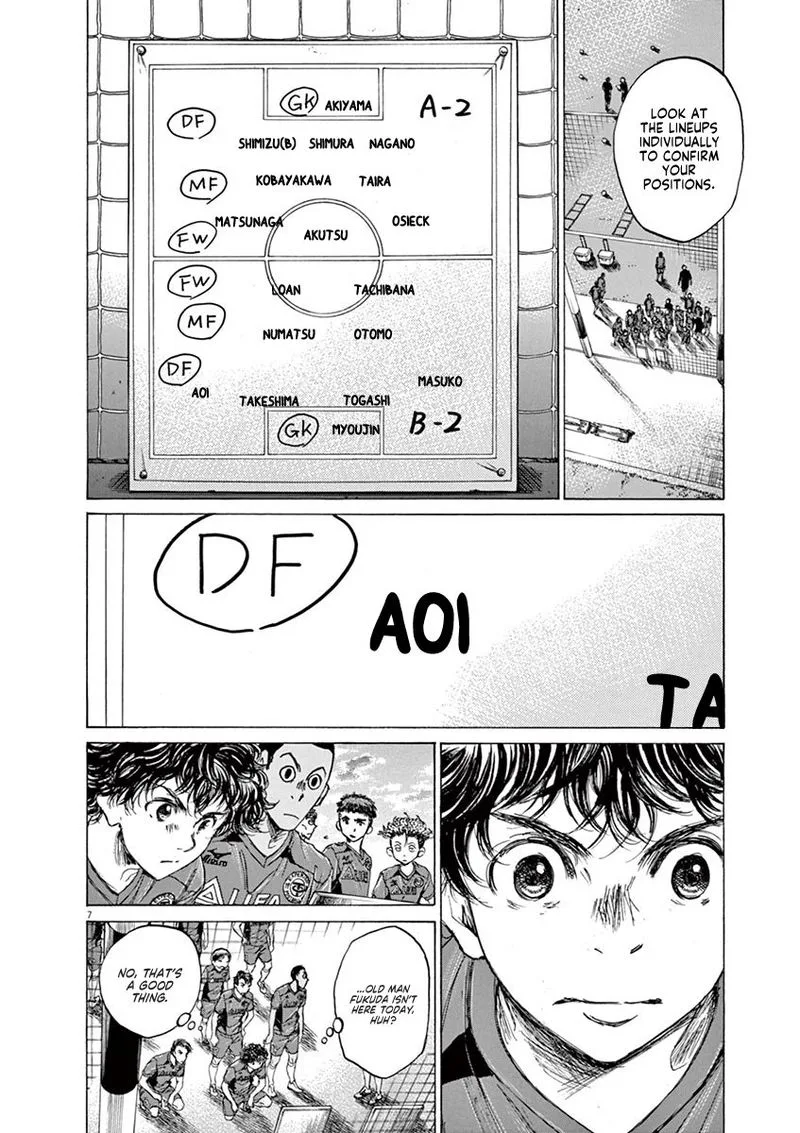 Ao Ashi Chapter 66 page 8