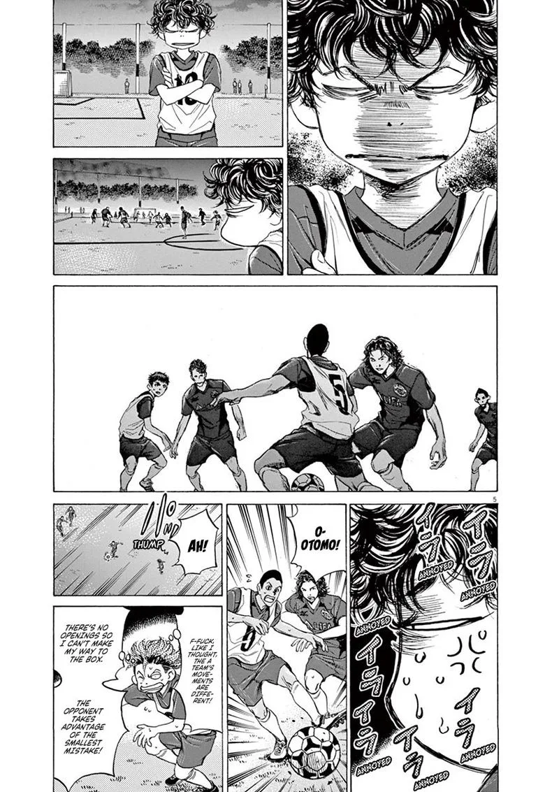 Ao Ashi Chapter 67 page 5