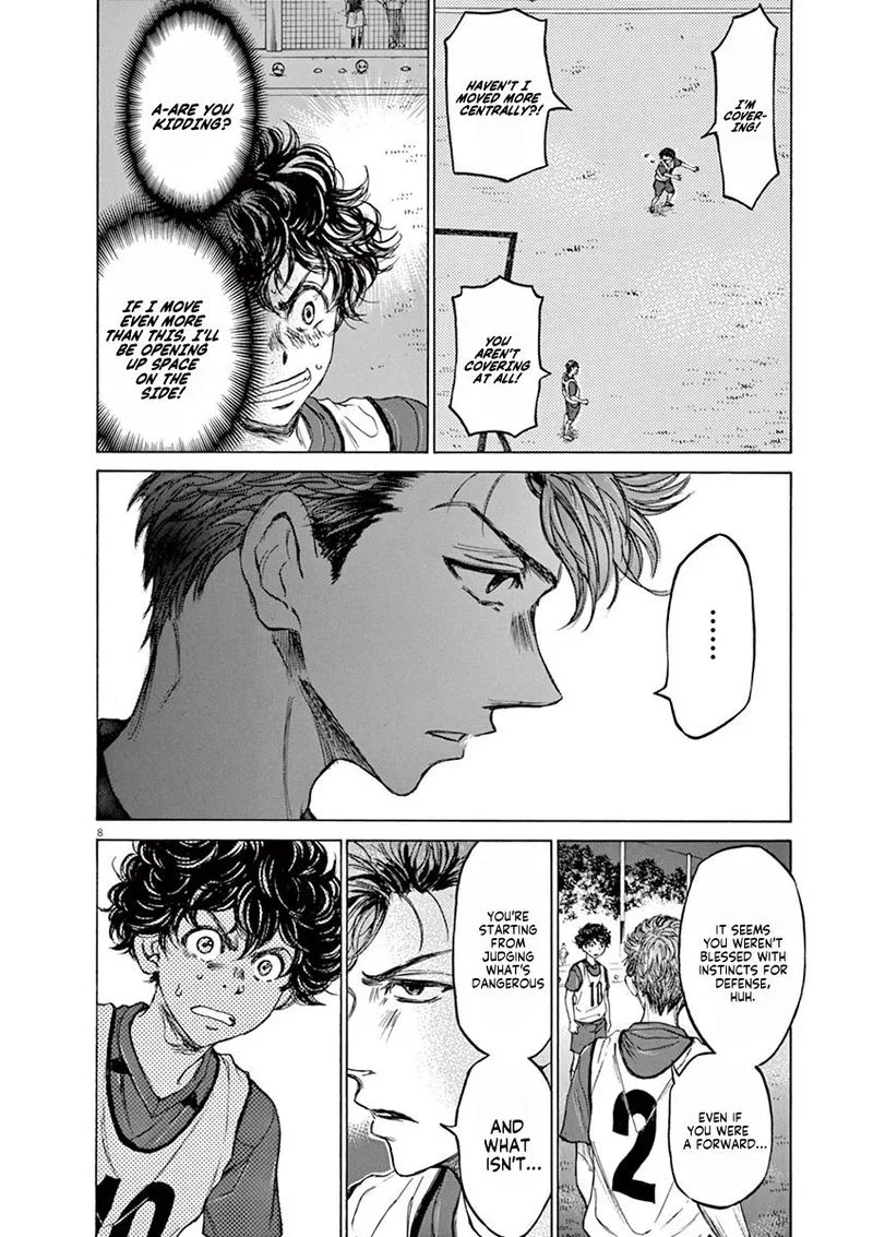 Ao Ashi Chapter 67 page 8