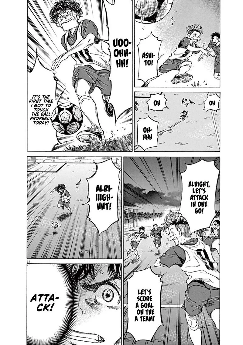 Ao Ashi Chapter 67 page 12
