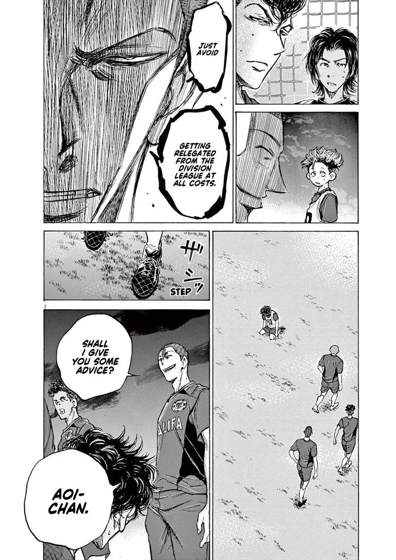 Ao Ashi Chapter 68 page 2