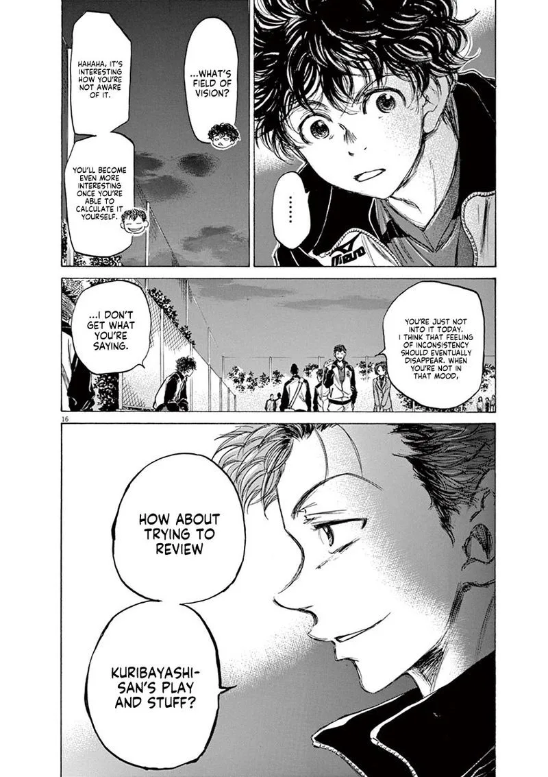 Ao Ashi Chapter 69 page 16