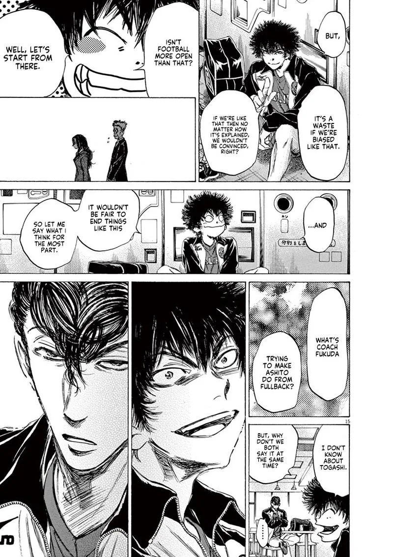 Ao Ashi Chapter 70 page 15