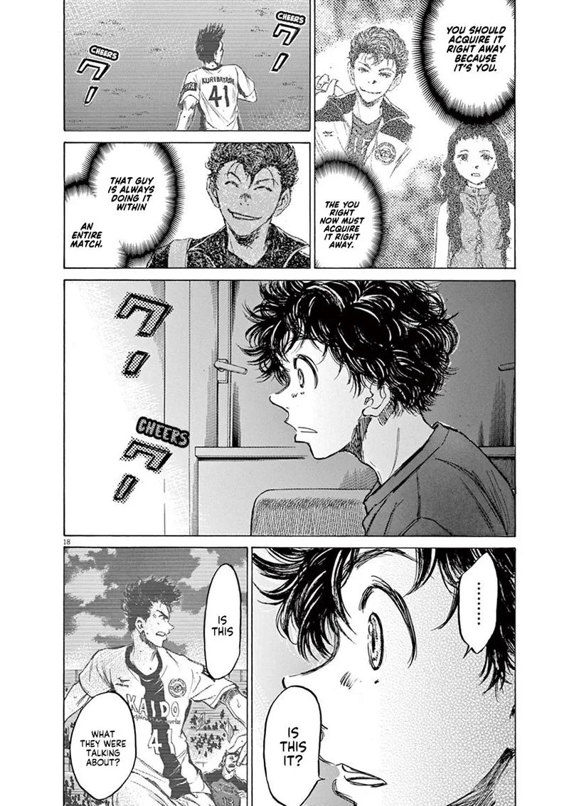 Ao Ashi Chapter 70 page 18