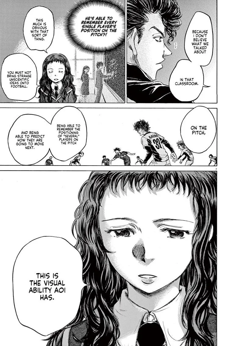 Ao Ashi Chapter 70 page 7