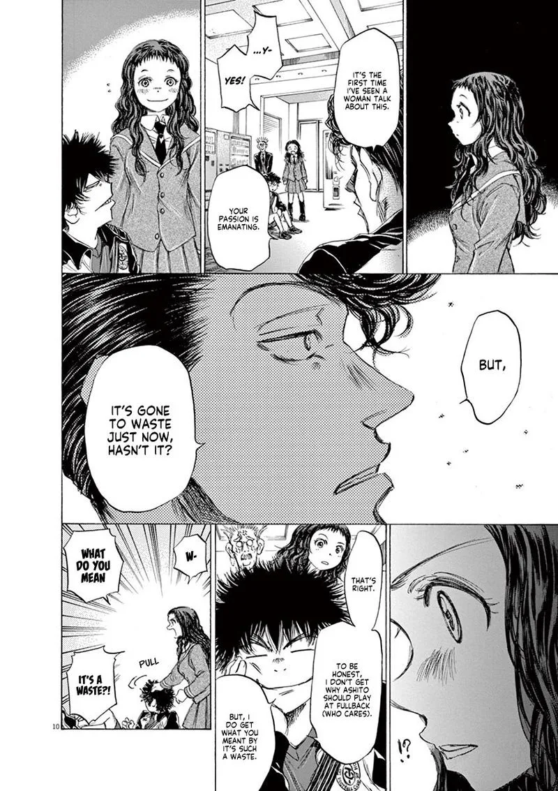 Ao Ashi Chapter 70 page 10