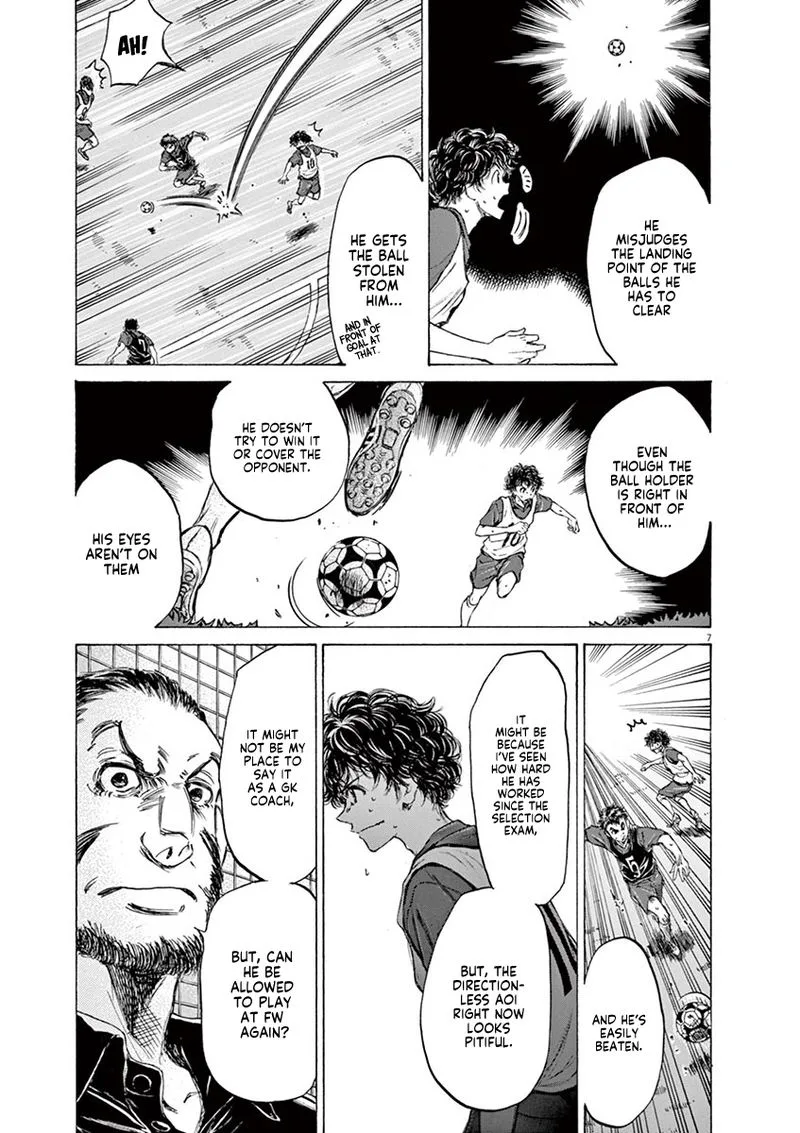 Ao Ashi Chapter 71 page 7