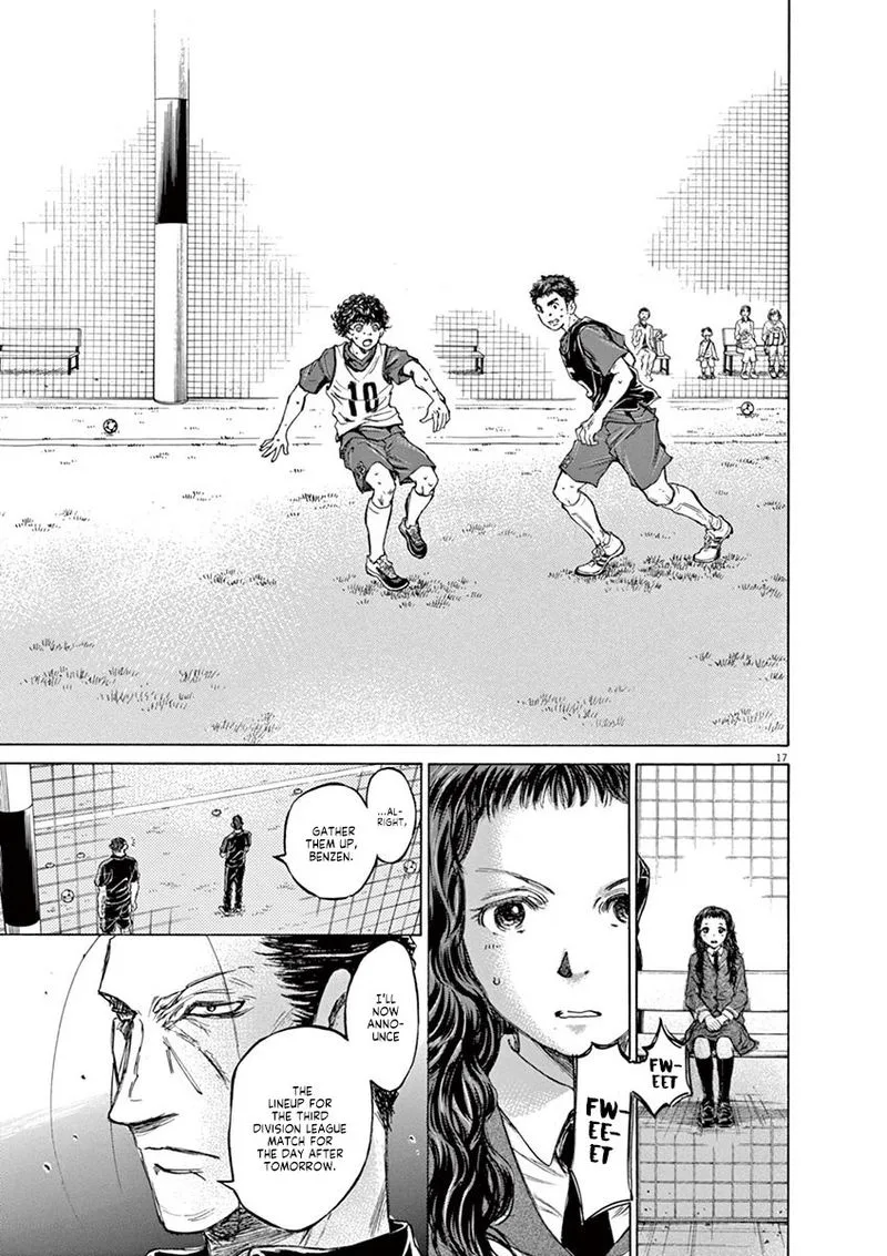 Ao Ashi Chapter 71 page 17