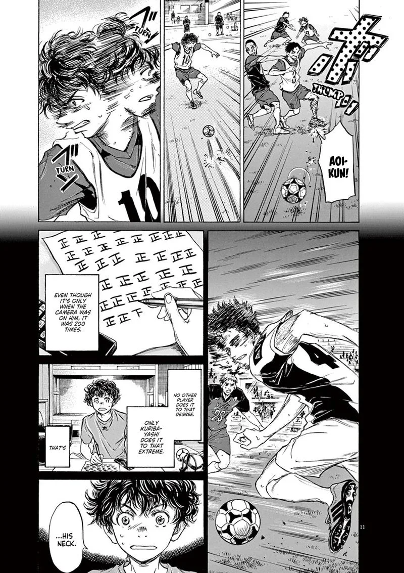 Ao Ashi Chapter 71 page 11
