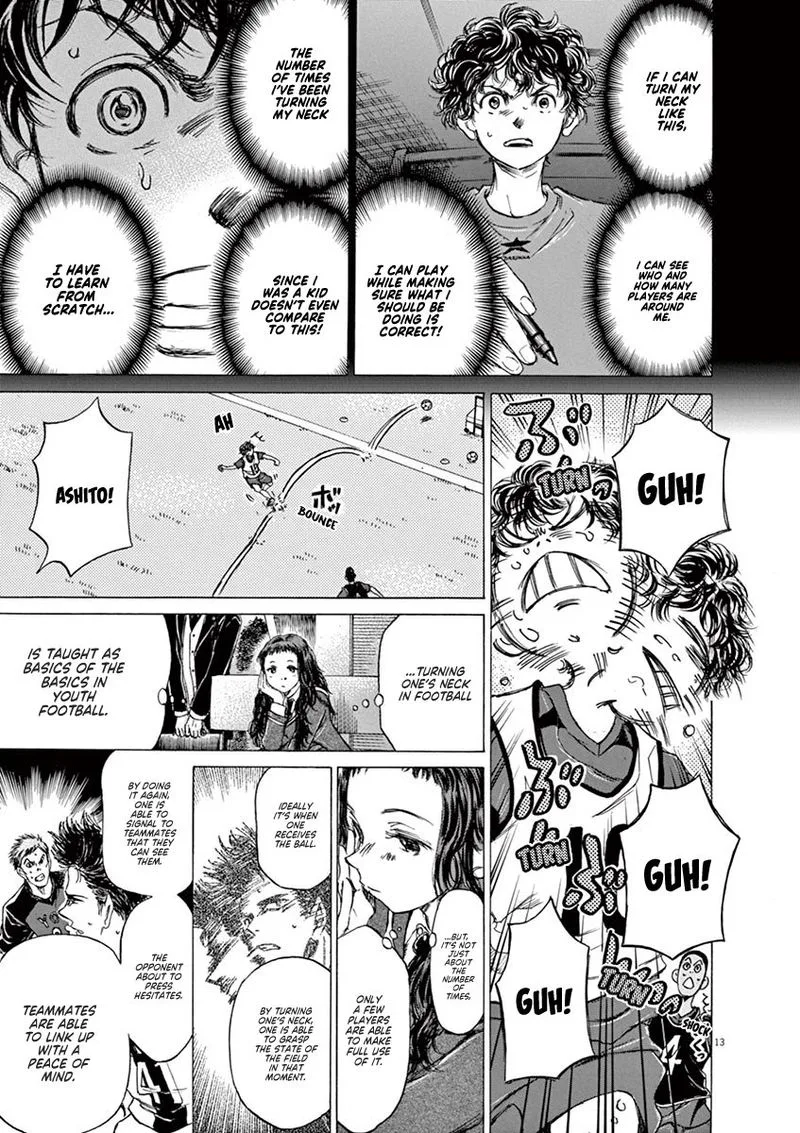 Ao Ashi Chapter 71 page 13