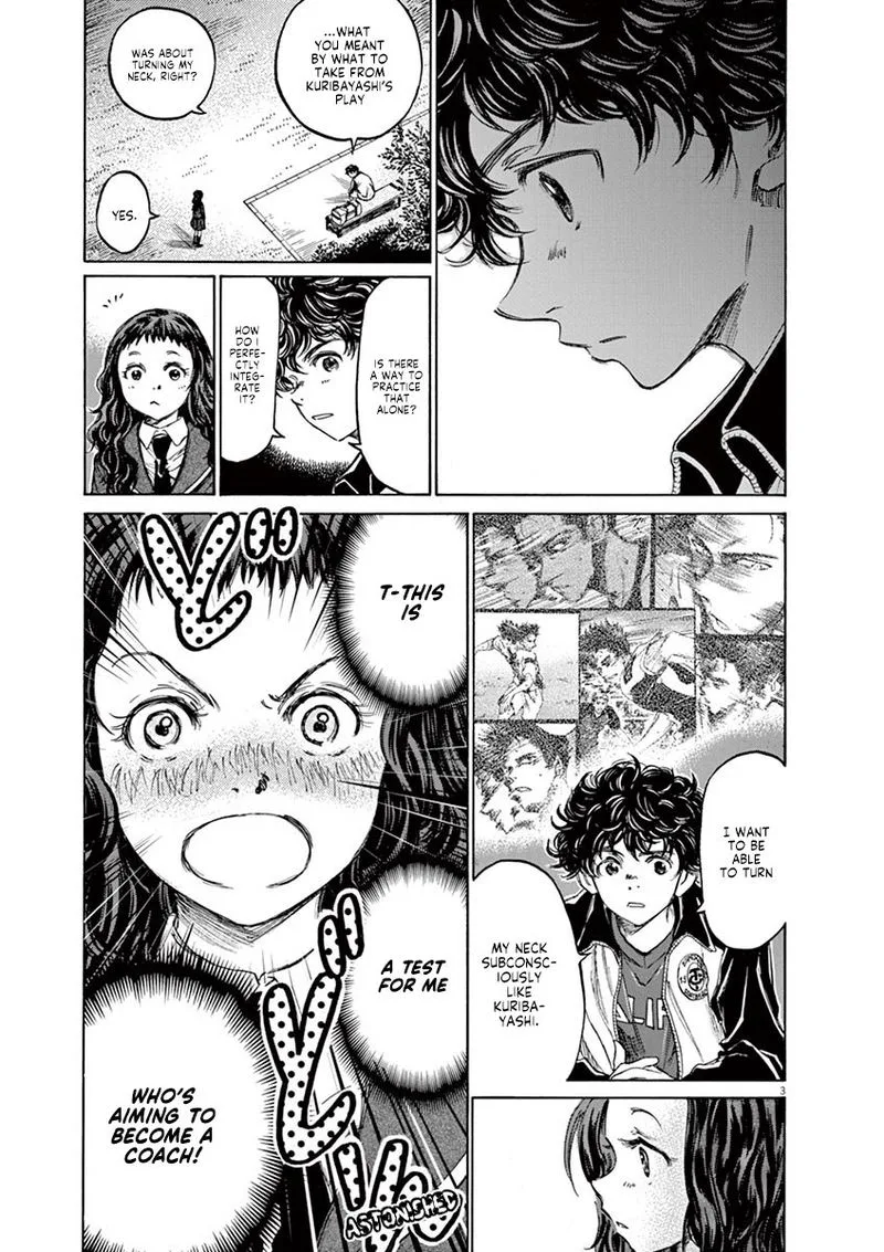 Ao Ashi Chapter 72 page 3