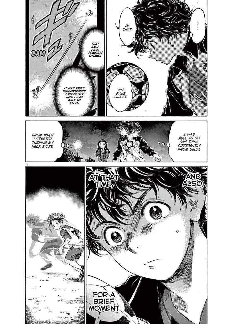 Ao Ashi Chapter 72 page 16