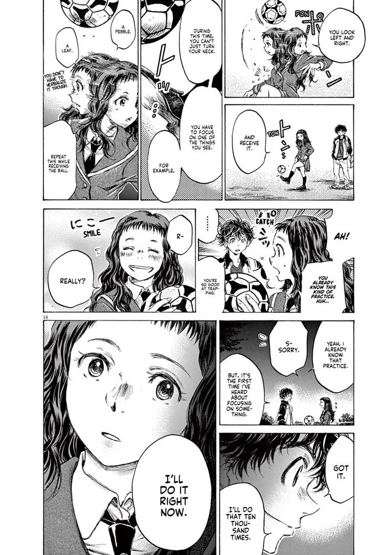 Ao Ashi Chapter 72 page 14