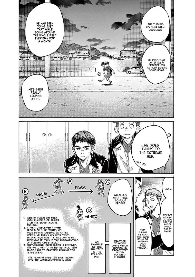 Ao Ashi Chapter 73 page 15
