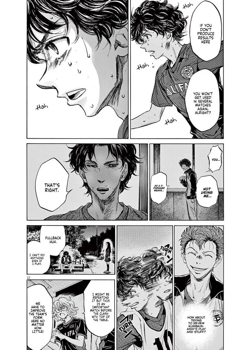Ao Ashi Chapter 76 page 12