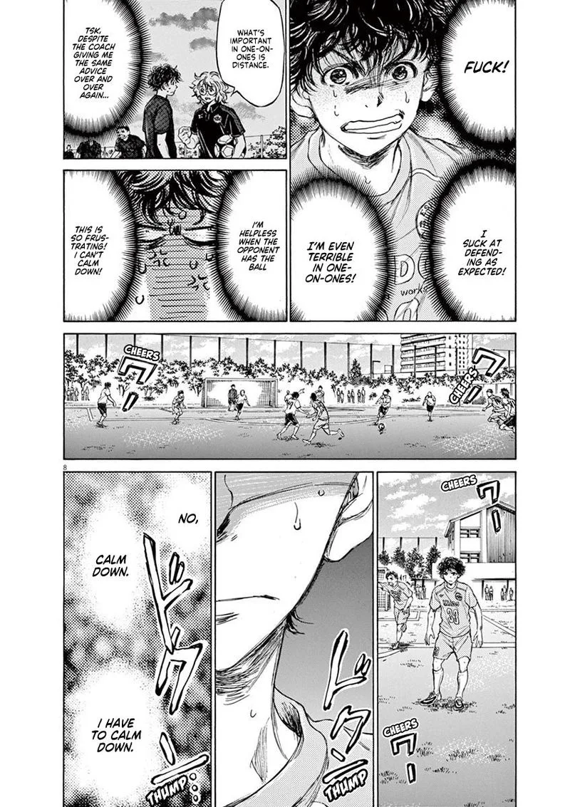Ao Ashi Chapter 77 page 9