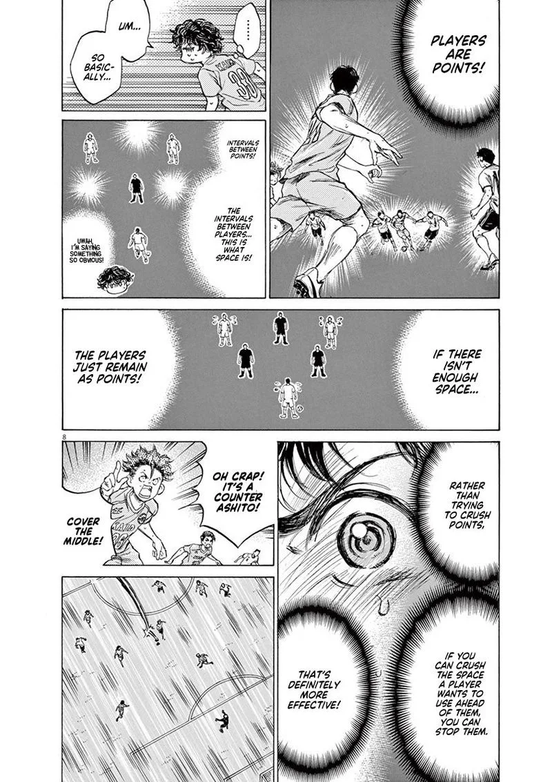 Ao Ashi Chapter 78 page 7