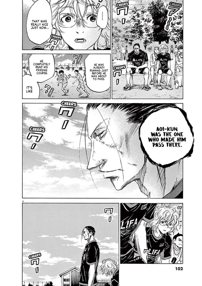 Ao Ashi Chapter 78 page 3