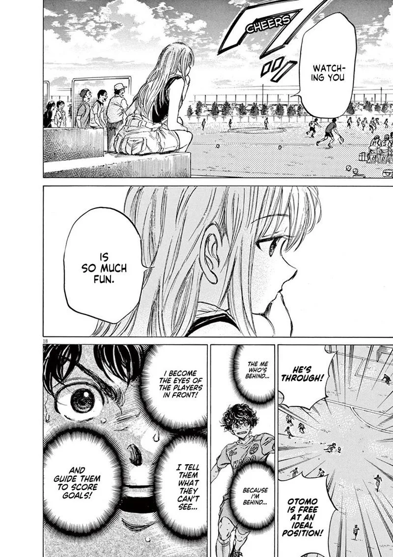 Ao Ashi Chapter 81 page 18