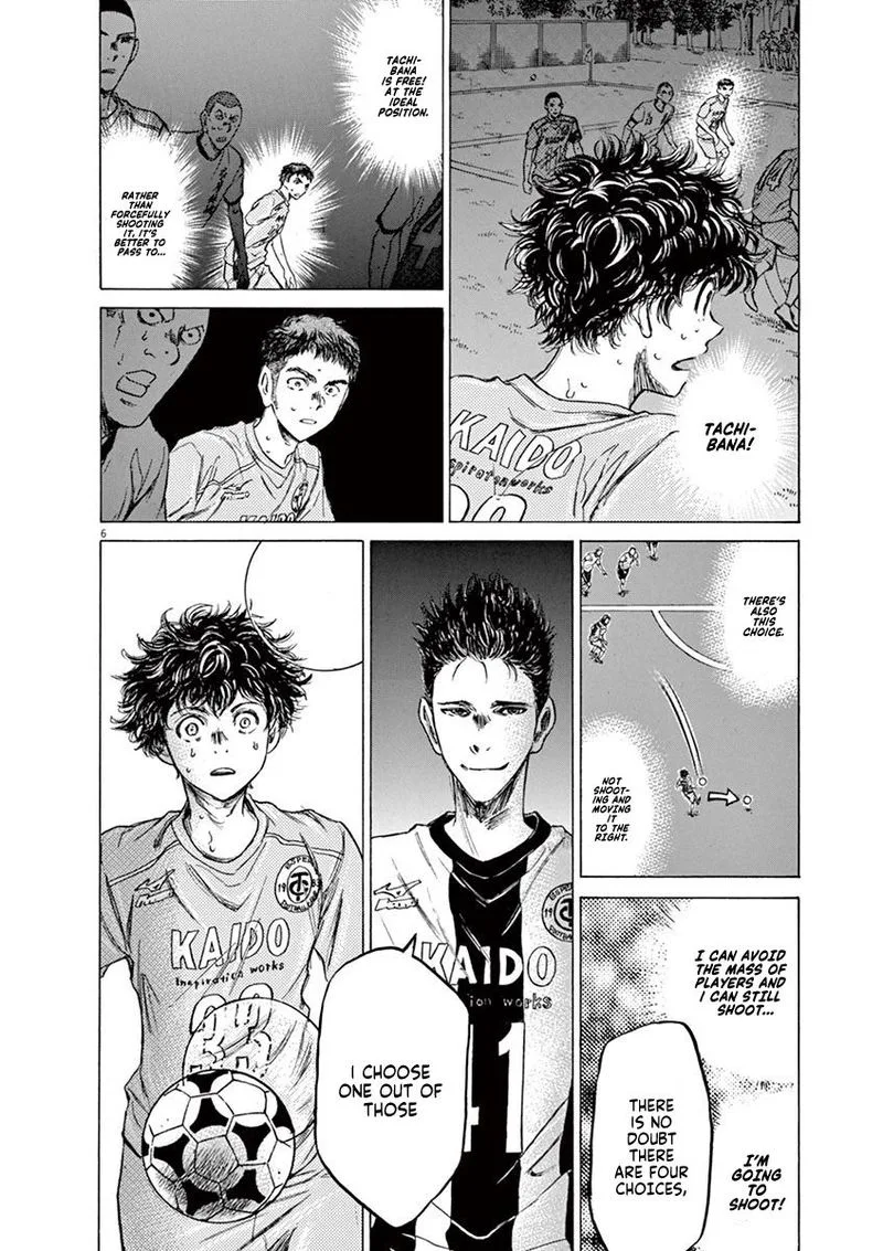 Ao Ashi Chapter 82 page 6