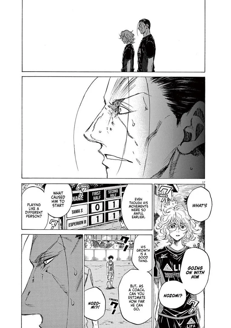 Ao Ashi Chapter 82 page 17