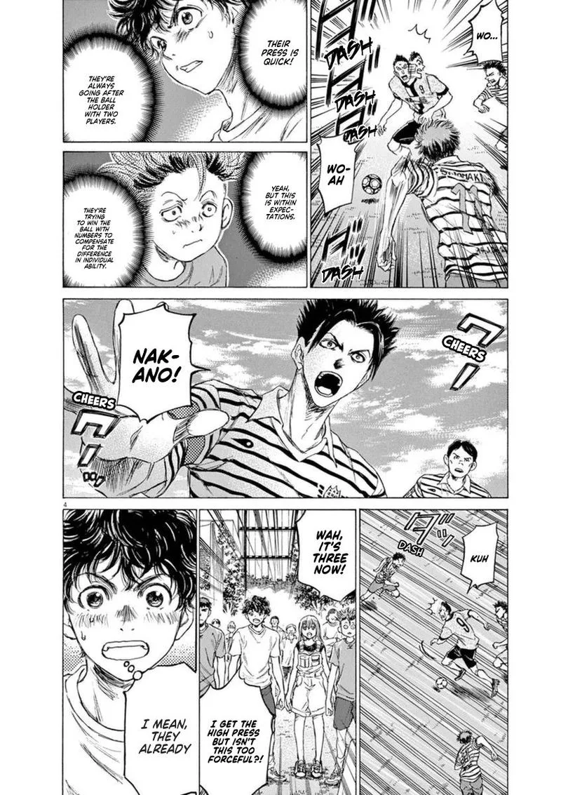 Ao Ashi Chapter 85 page 4
